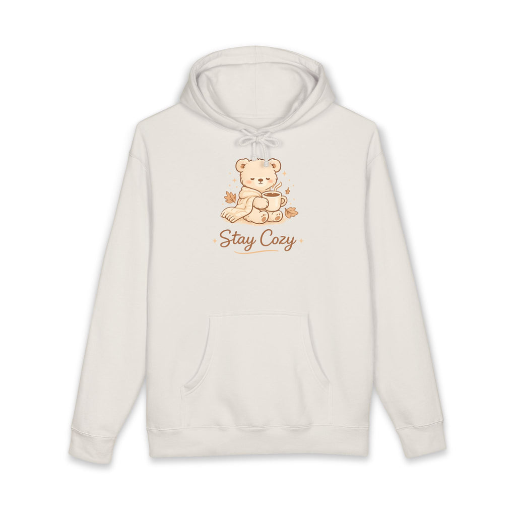 Stay Cozy Bear Women Hoodie – Cute Teddy Bear Pullover for Cozy Fall & Winter