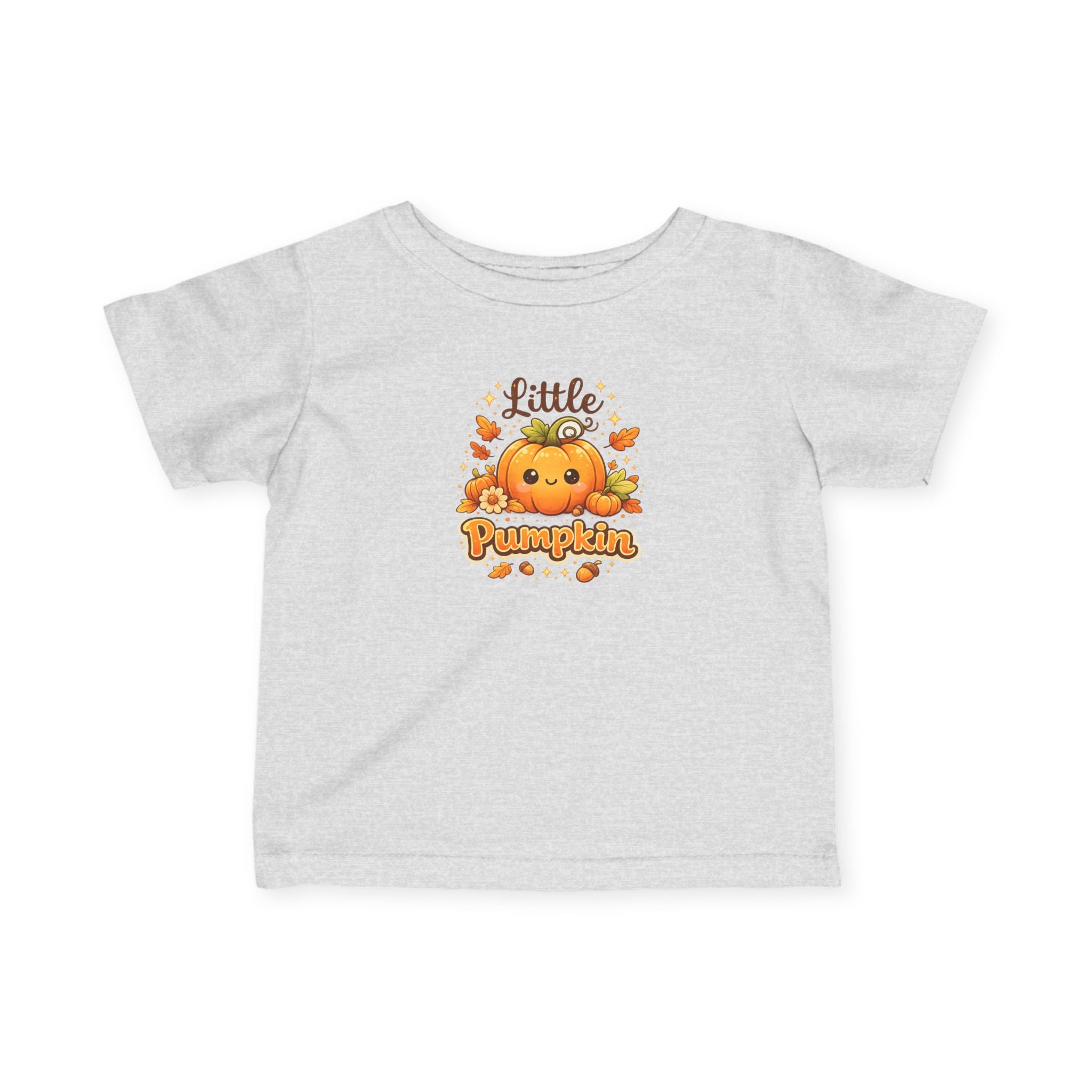 Infant Tee — "Little Pumpkin" Halloween Baby Shirt