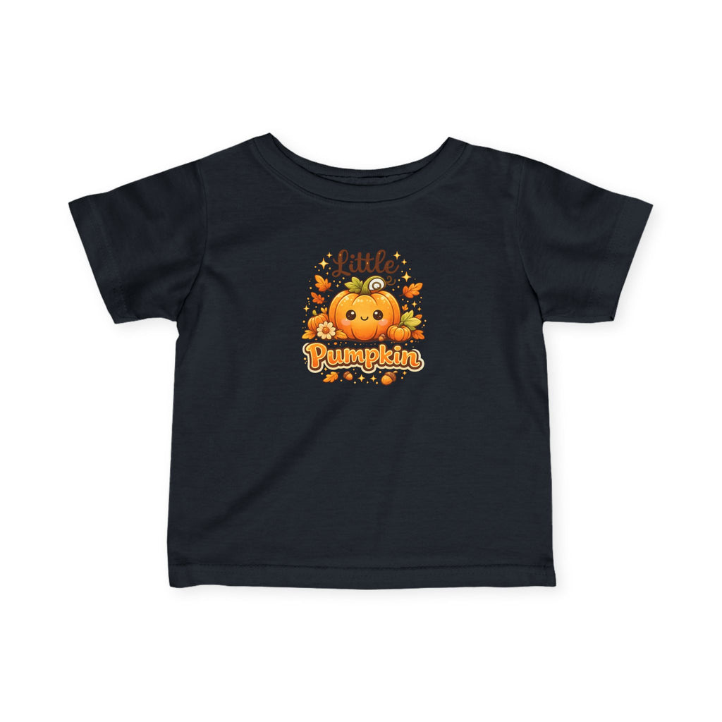 Infant Tee — "Little Pumpkin" Halloween Baby Shirt