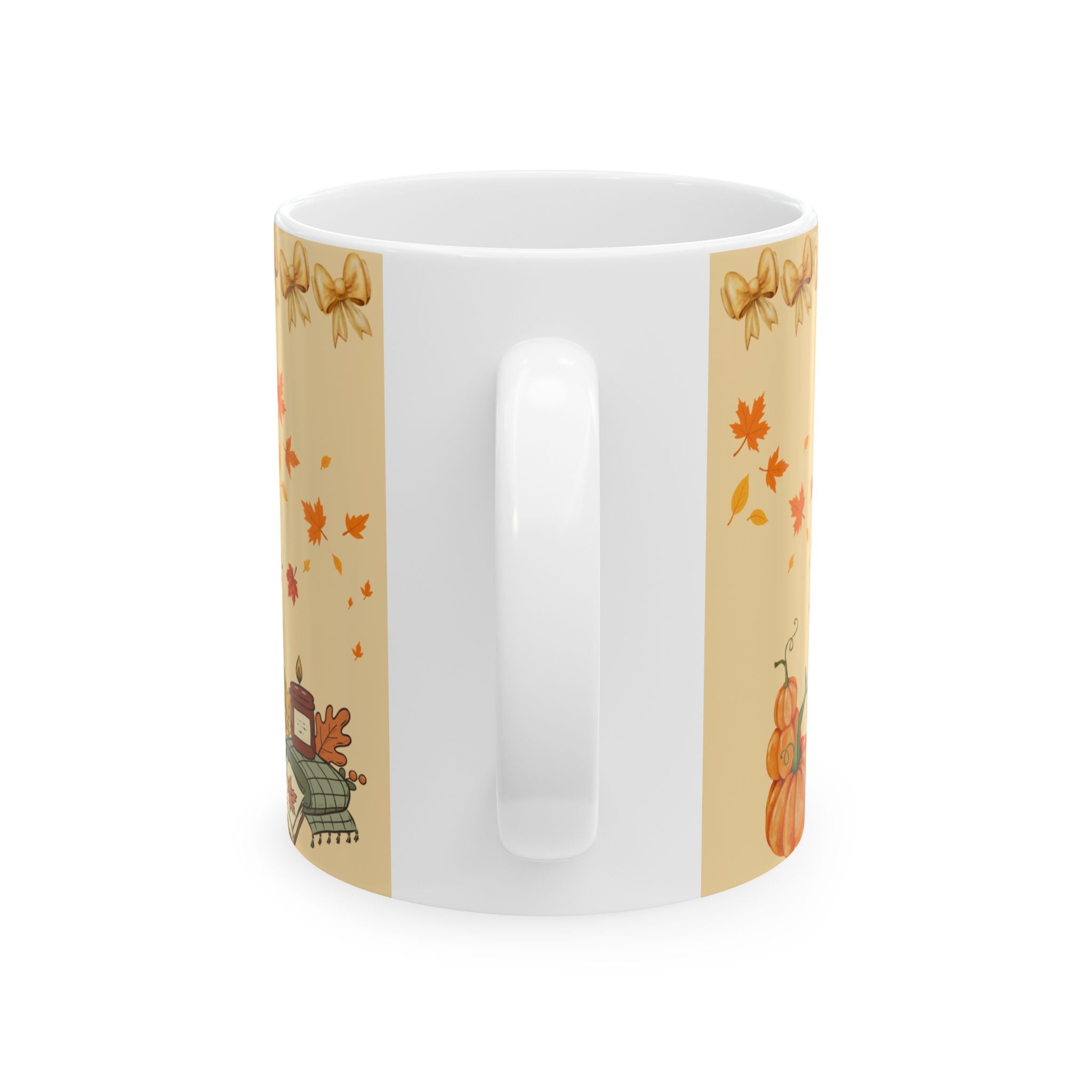 Slow Days Autumn Ceramic Mug — Cozy Fall Coffee Cup (11oz/15oz)