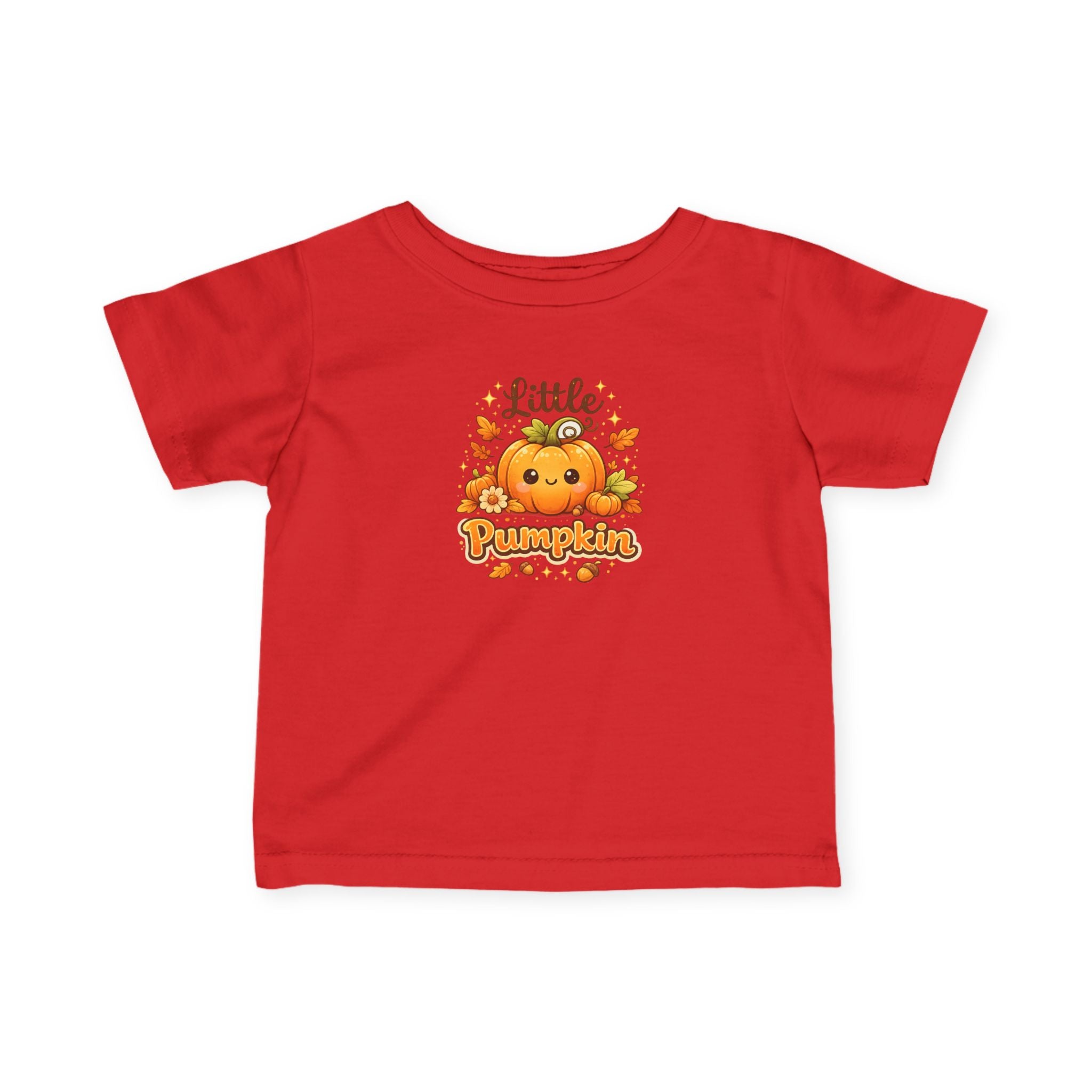 Infant Tee — "Little Pumpkin" Halloween Baby Shirt