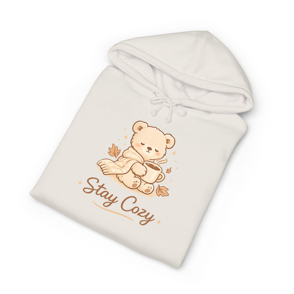 Stay Cozy Bear Women Hoodie – Cute Teddy Bear Pullover for Cozy Fall & Winter