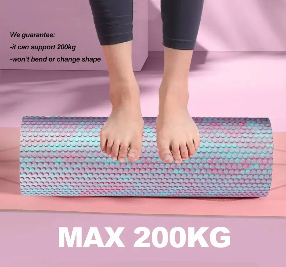Pilates Foam Roller – EVA Muscle Recovery Roller (15 × 45 cm)